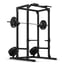 Power Rack Horizon Fitness HPR70 con Barra de Dominadas Multiagarre y 25 Posiciones de Ajuste